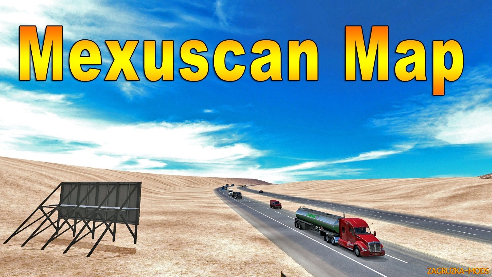 Mexuscan Map v1.5 by ManiaX for ATS