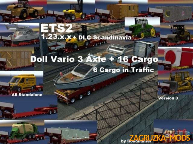 Doll Vario 3Axle with new backlight and in traffic v3.0 [1.23.x]