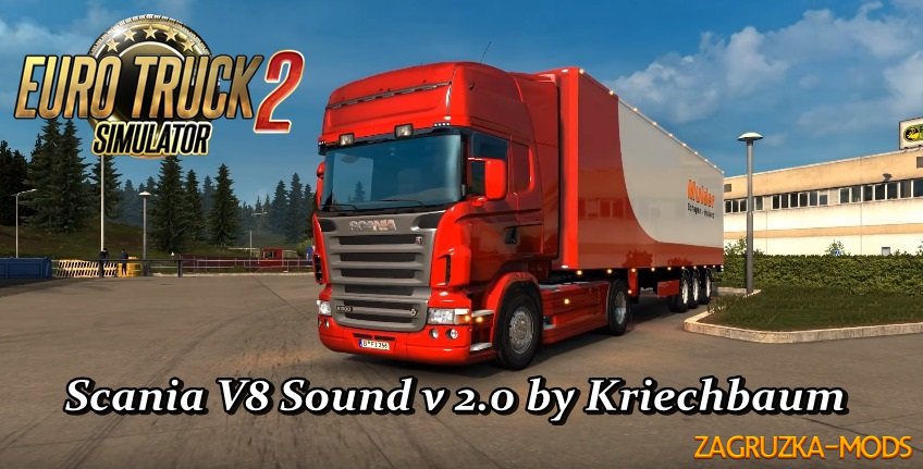 Scania Stock V8 Sound v 2.0 by Kriechbaum