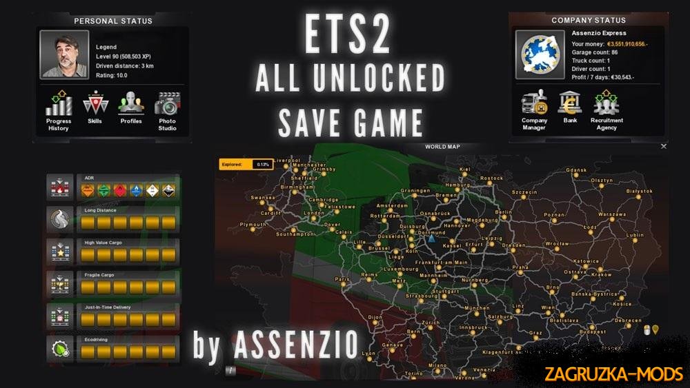 All Unlocked Save Game [1.2X]