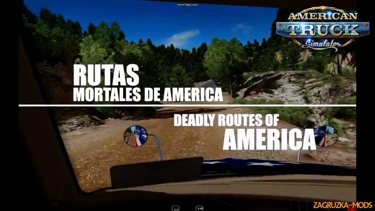 Deadly Route of America v1.01 (Eureka / Hornbrook) for ATS