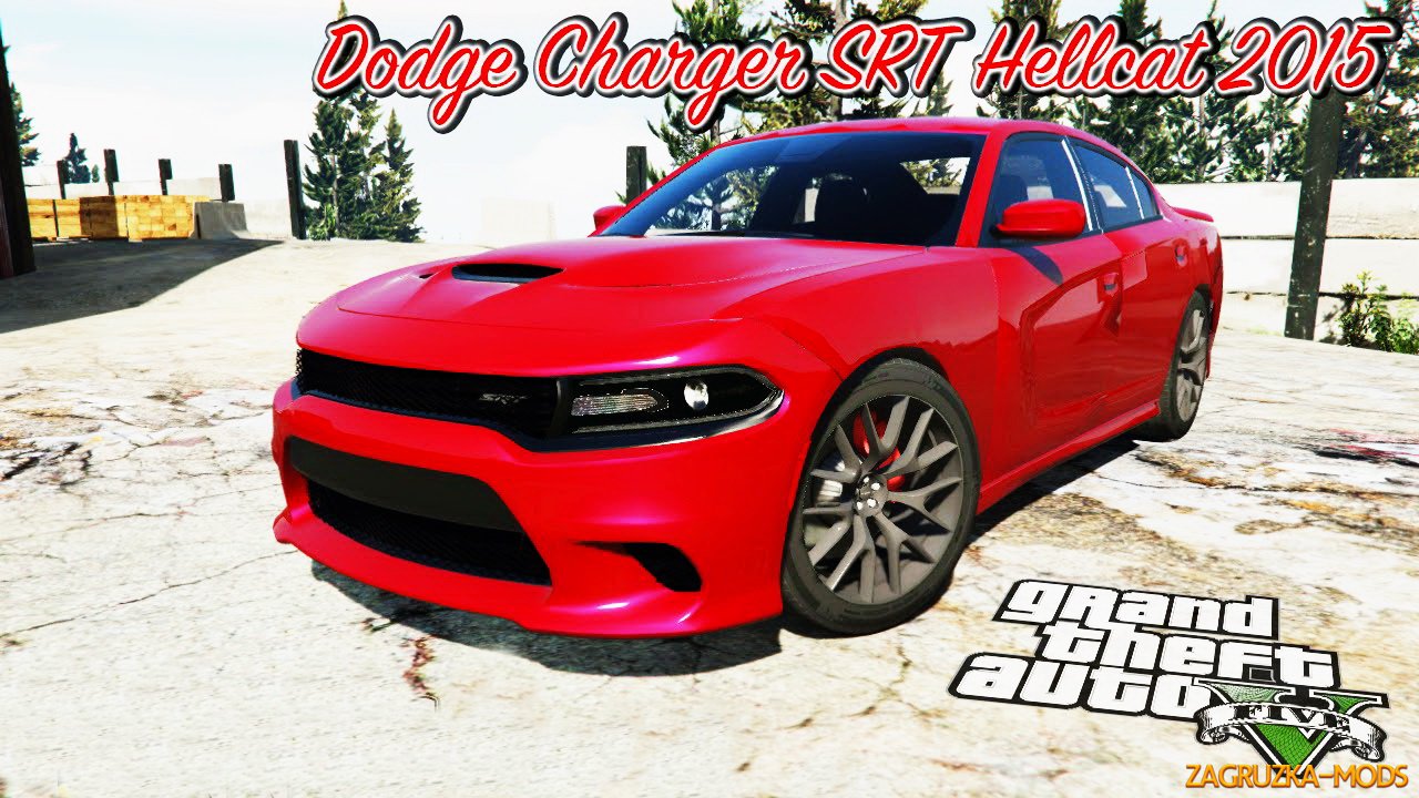 Dodge Charger SRT Hellcat 2015 v2.0 for GTA 5
