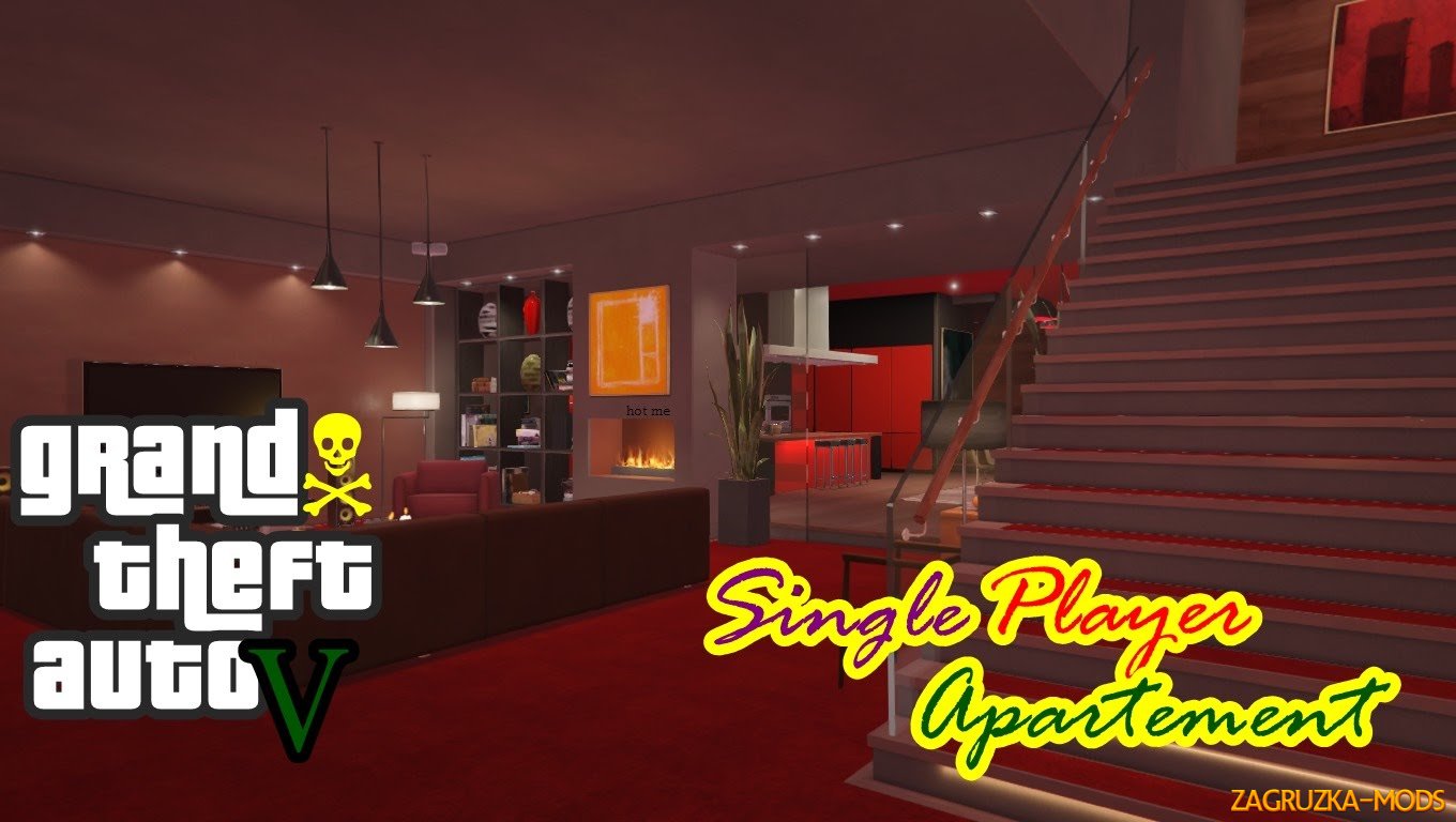 Single Player Apartment v1.6.2 for GTA 5