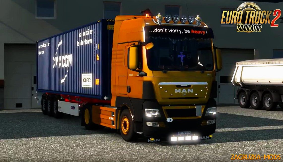 MAN TGX Reworked v2.1 by MADster for ETS 2