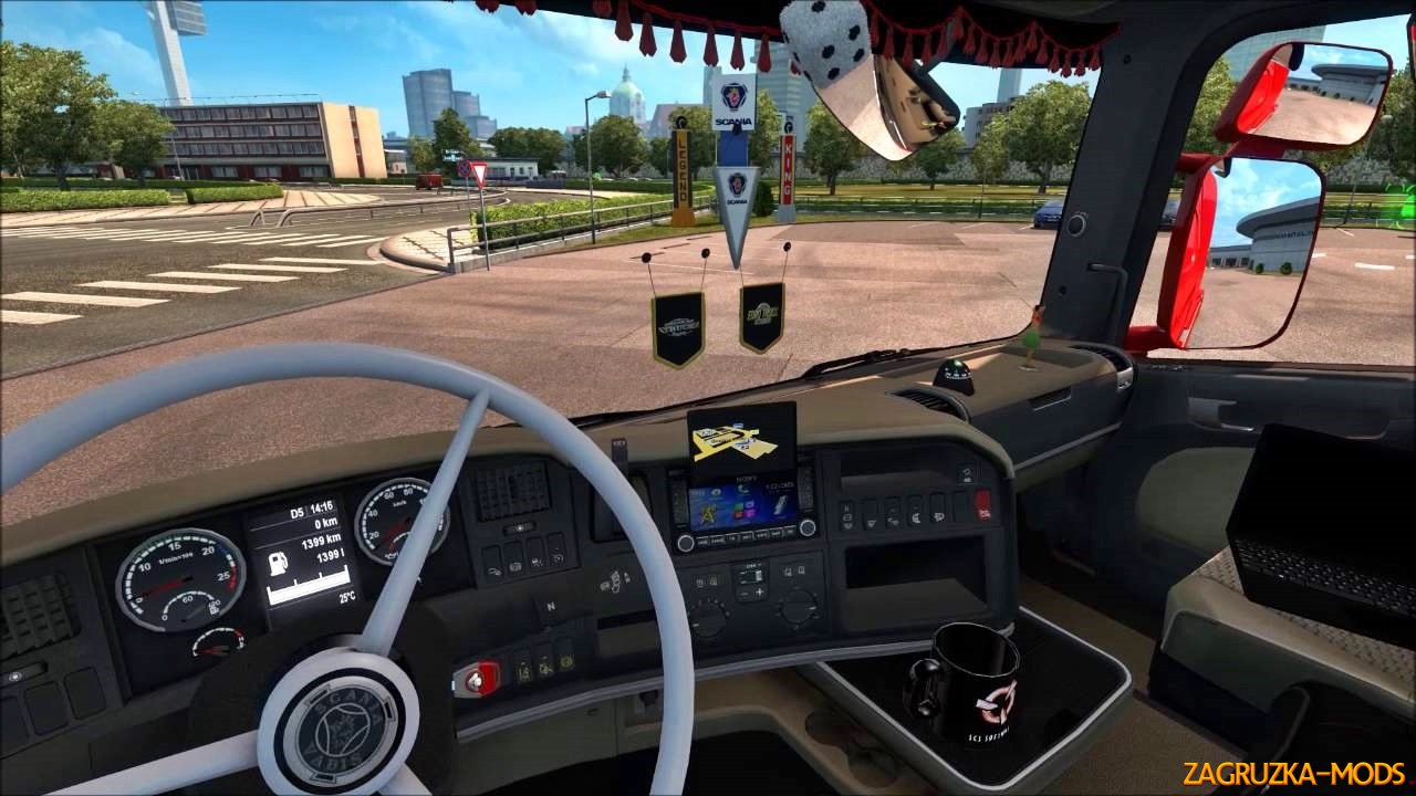 V8K Scania Streamline Animation
