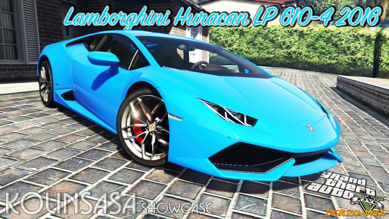 Lamborghini Huracan LP 610-4 2016 v1.0 for GTA 5