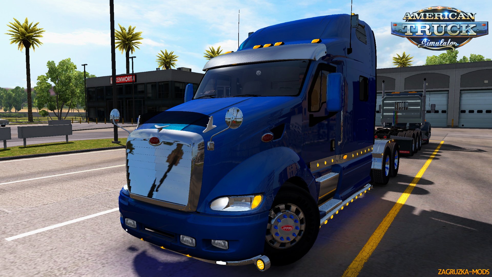 Peterbilt 387 + Interior + New Sound v2.0 for ATS