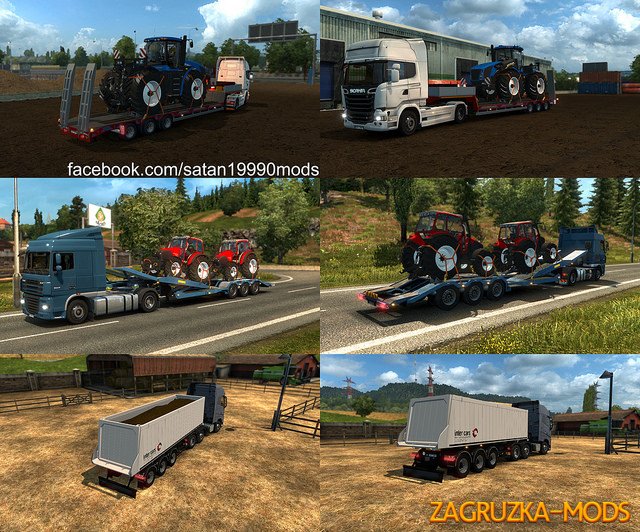 Agricultural Trailer Mod Pack v2.2.1 by satan19990