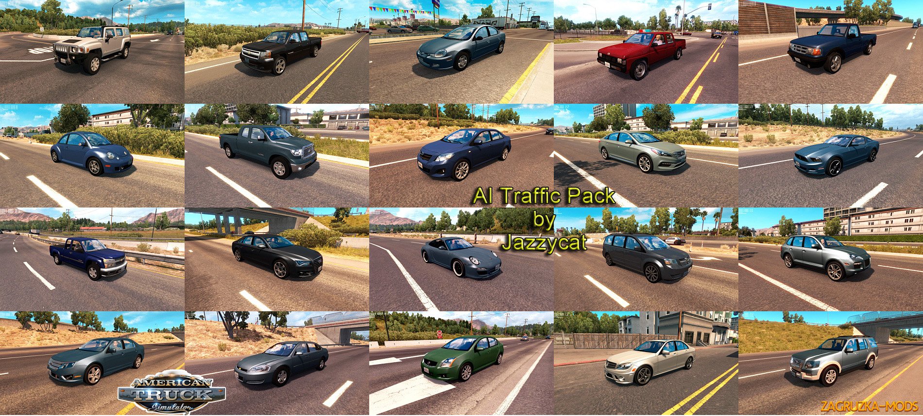 ATS AI Traffic Pack v1.5 by Jazzycat