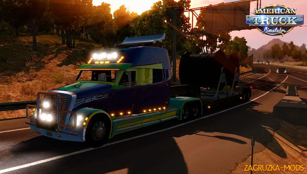 Concept truck Flight of Fantasy + Interior v1.0 (Beta) for ATS