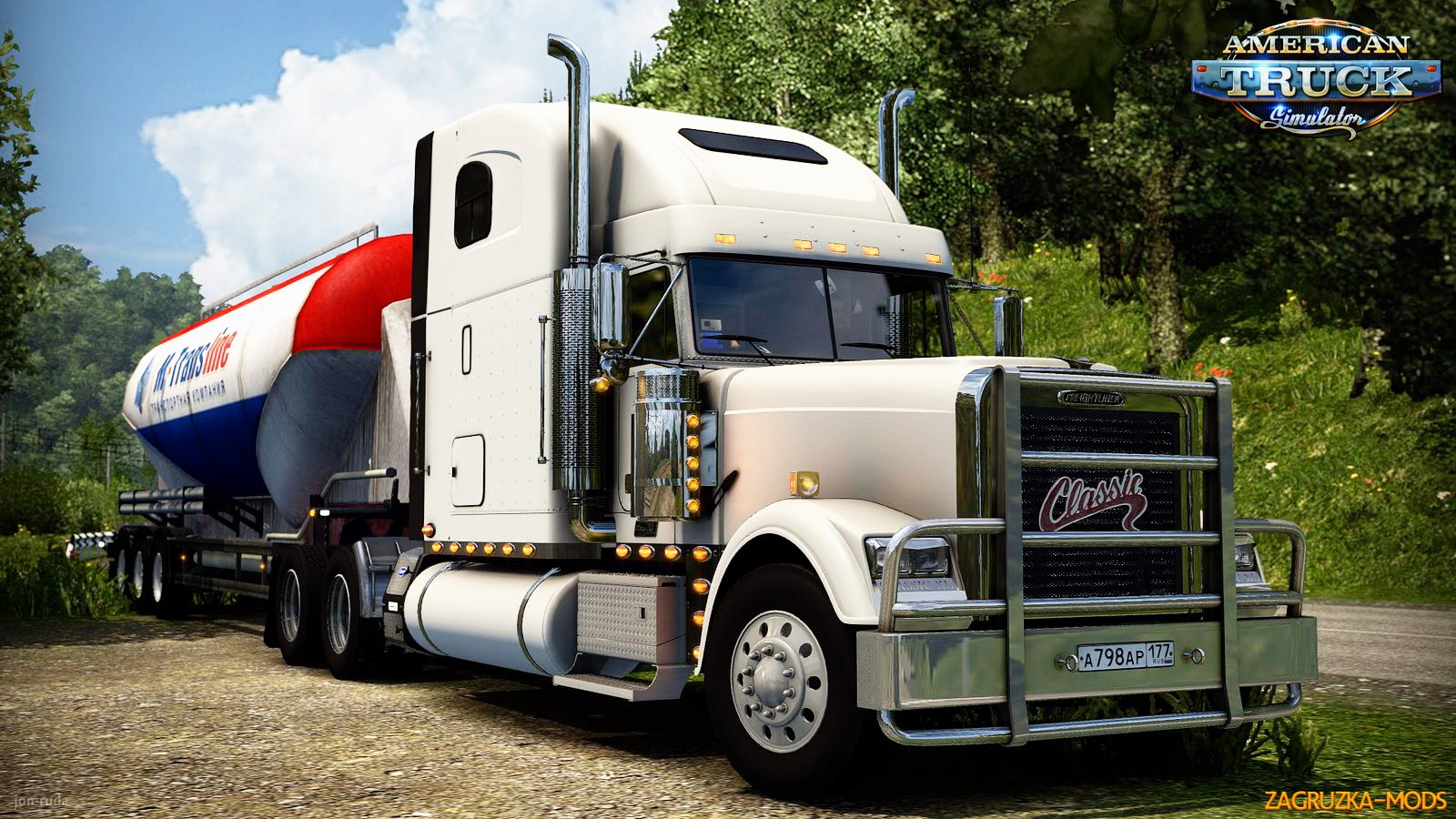 Freightliner Classic XL + Interior v2.1 Edit by Solaris36 for ATS
