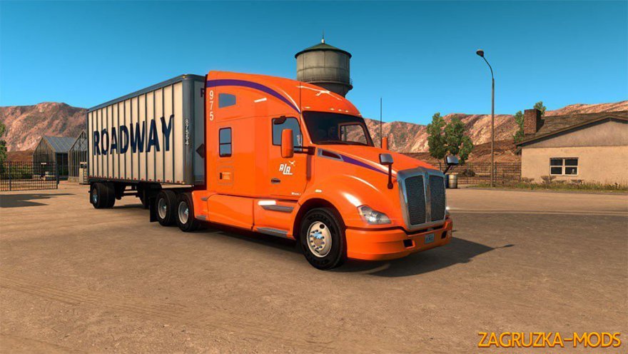 ATS-North American Freight Forwarders Skin Pack For T680 v1.0