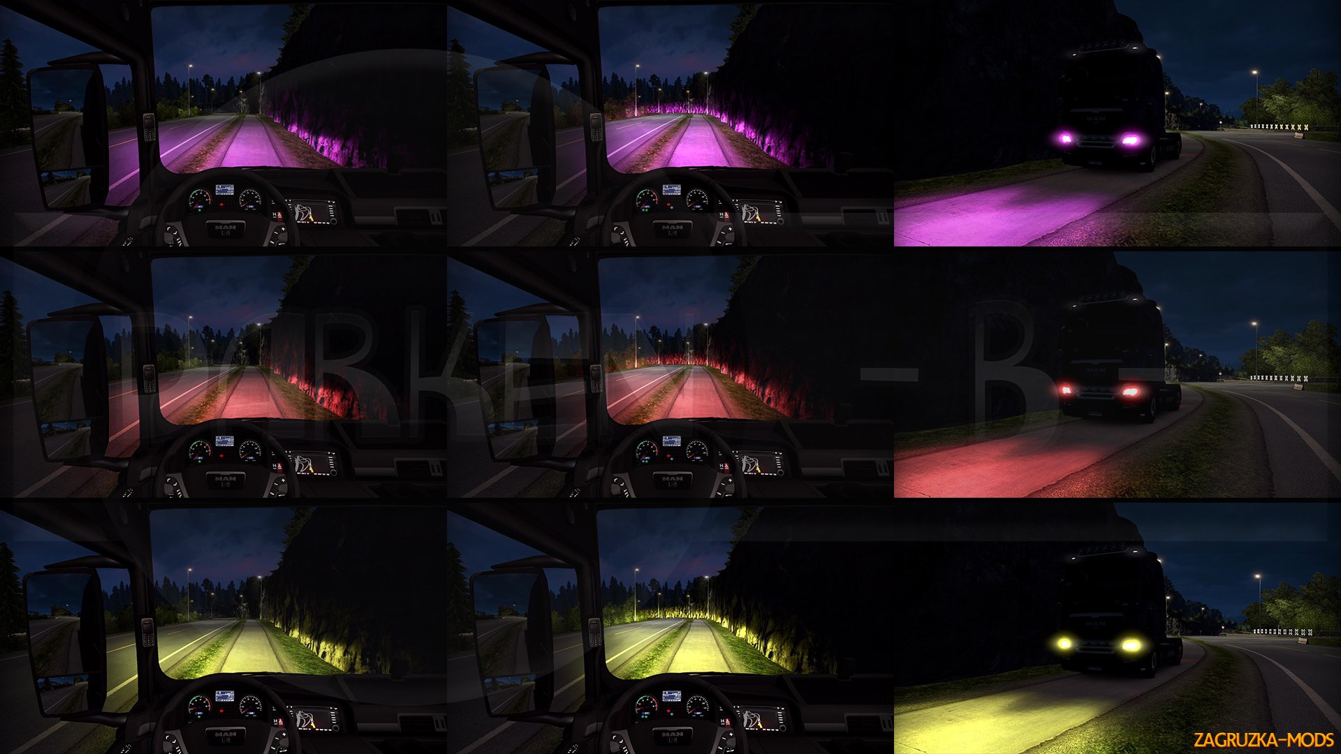 Xenon Lights PowerX COLOR-PACK v1.0 by Darken-B