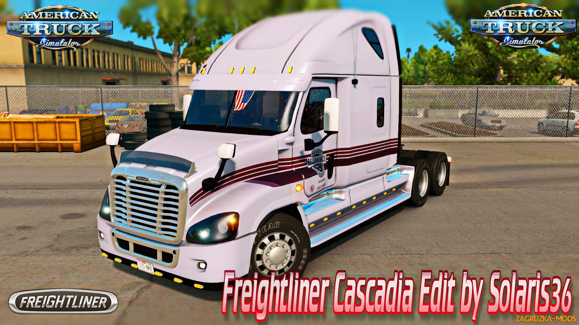 Freightliner Cascadia v1.1 Edit by Solaris36 for ATS