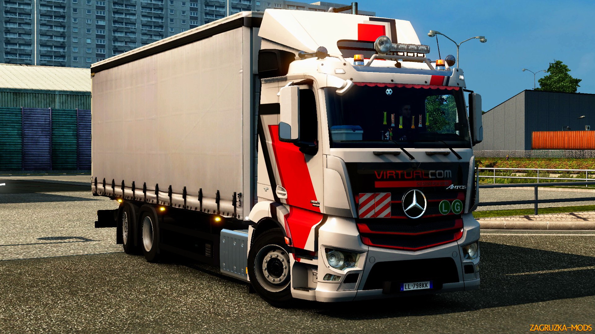 Mercedes-Benz Antos 2012 + Interior v1.2.0.1.23 (1.27.x) for ETS 2 Mercedes-Benz Antos 2012 + Interior v1.2.0.1.23 (1.27.x) for ETS 2