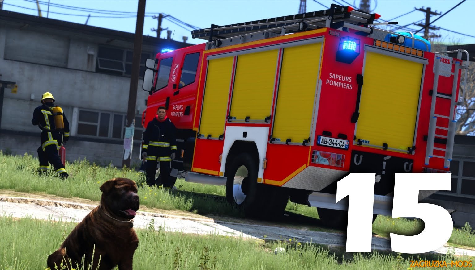 Firefighter Mod (Mode Sapeurs-Pompiers) v2.8 for GTA 5