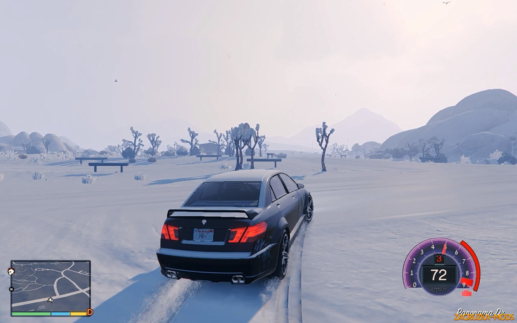 Snow Particle Mod v1.6 for GTA 5