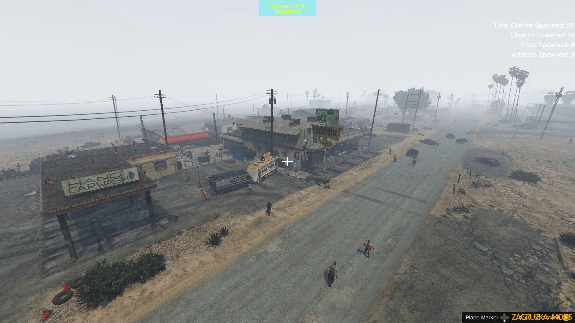 The Walking Dead Inspired: Zombie Survival Map v0.1 for GTA 5