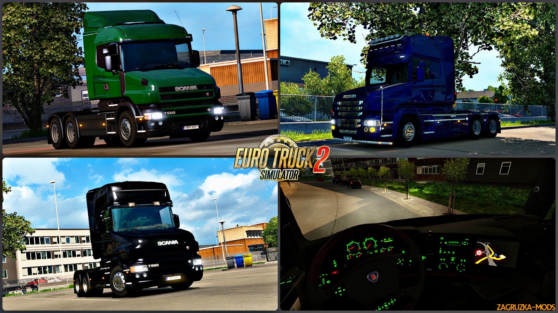 Scania T Mod v1.8.2 (1.24.x) for ETS 2