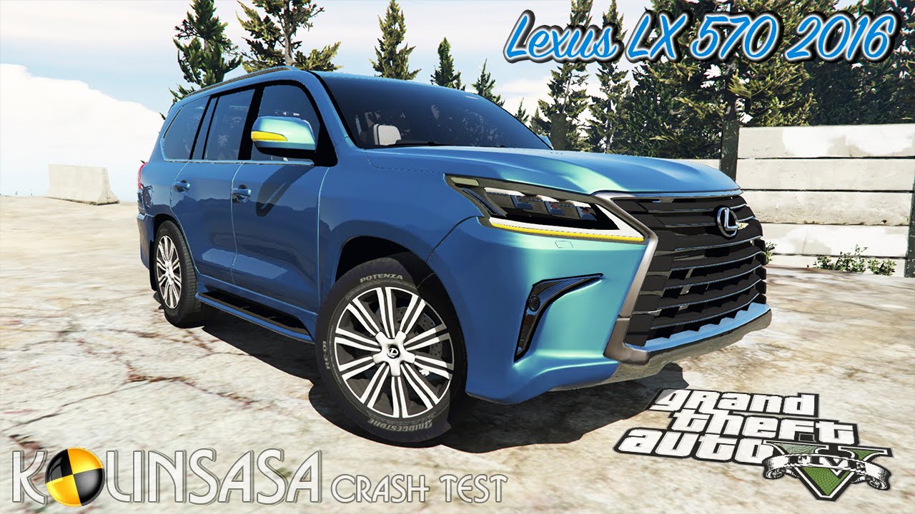 Lexus LX 570 2016 v1.0 for GTA 5