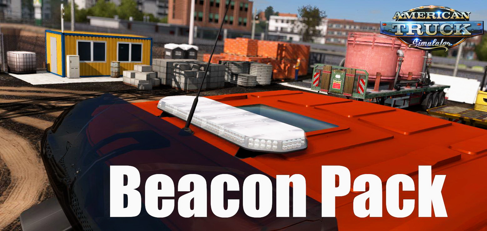 Beacon Pack for all trucks v1.5 by Matgamer for ATS