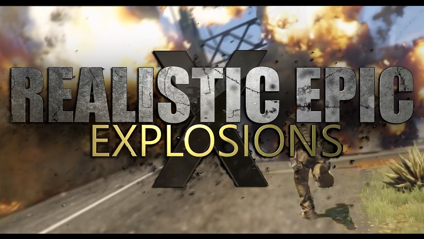 Realistic Epic Explosions X v7.3 for GTA 5