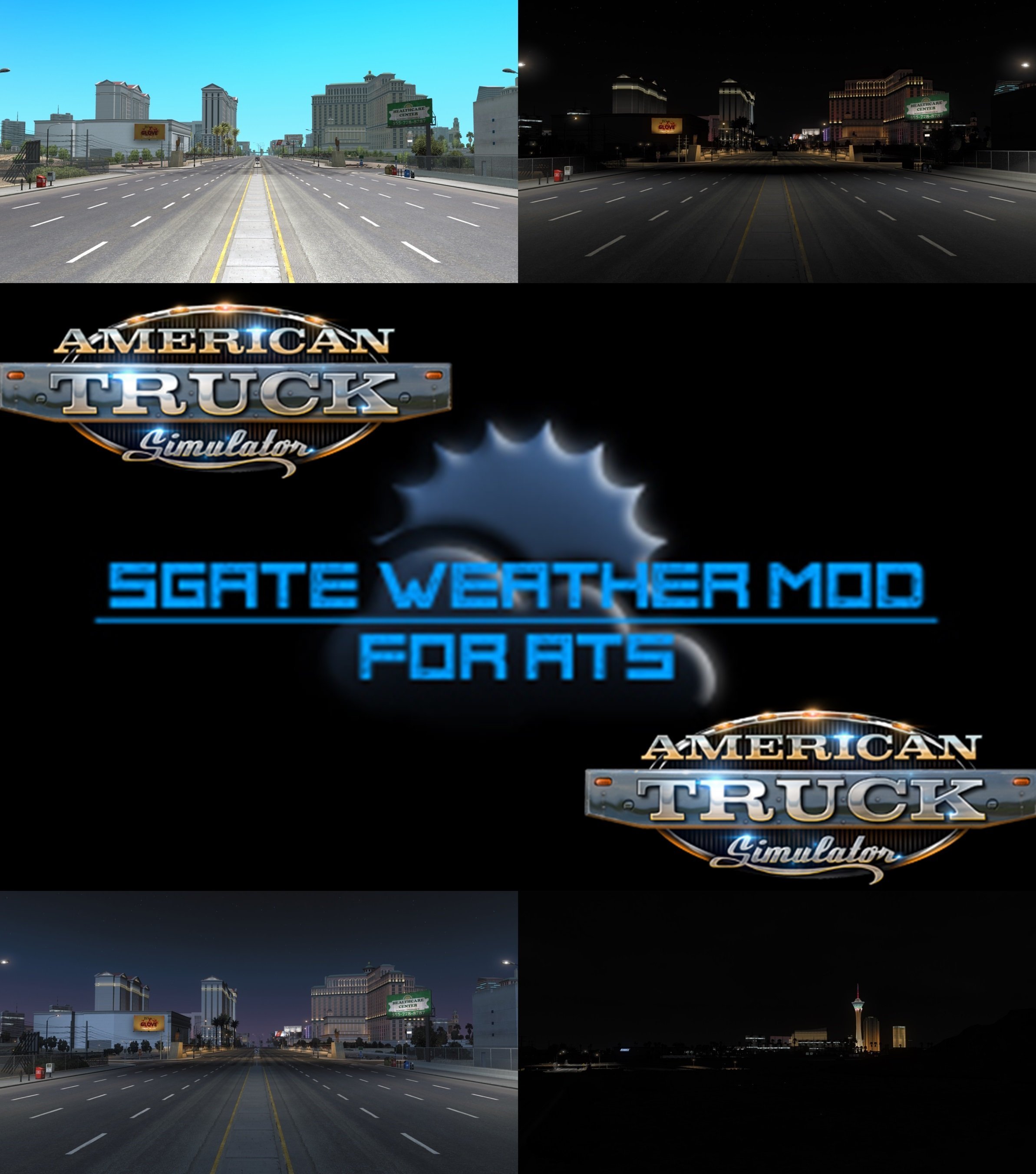 SGate Weather Mod v 1.1 for ATS