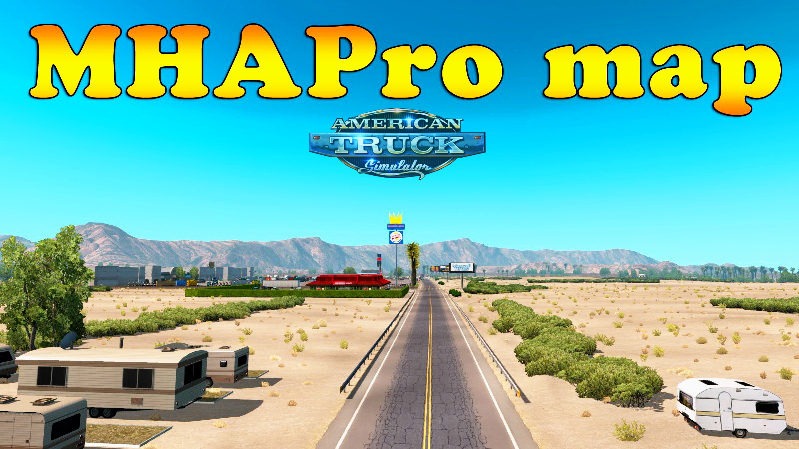MHAPro Map ATS 1.3.2 (v1.3.x) by MsHeavyAlex for ATS