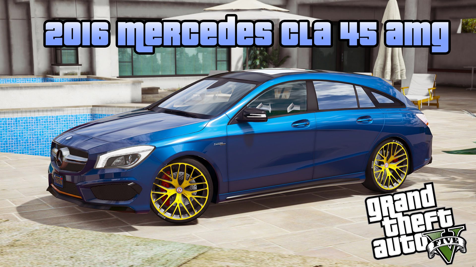 Mercedes-Benz CLA 45 AMG Shooting Brake v1.5 for GTA 5