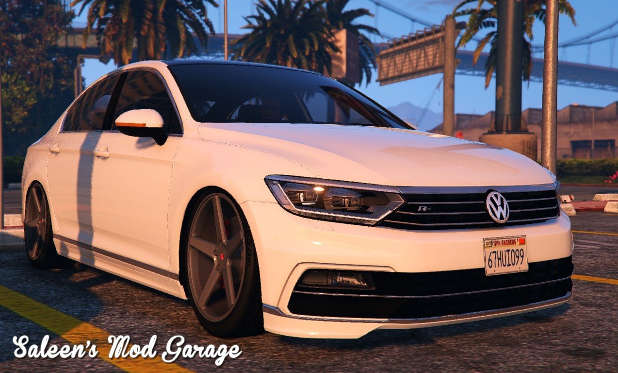 Volkswagen Passat R Line Sedan 2016 v1.0 for GTA 5