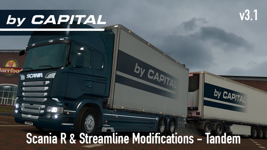 Scania R & S by RJL Tandem v3.1 by Capital