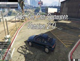 Add-On Car Spawner Menu v2.1 for GTA 5