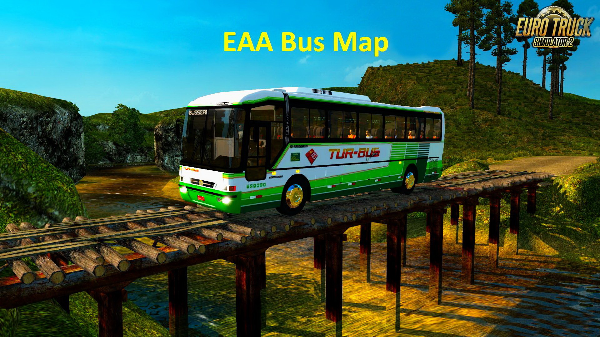 EAA Bus Map v4.2.03 by EAA Team (1.26.x) for ETS 2