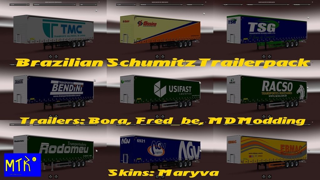 Brazilian Schmitz Trailerpack