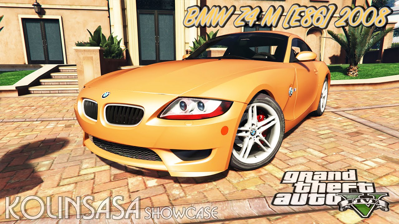 BMW Z4M E86 Coupe 2008 v1.0 for GTA 5