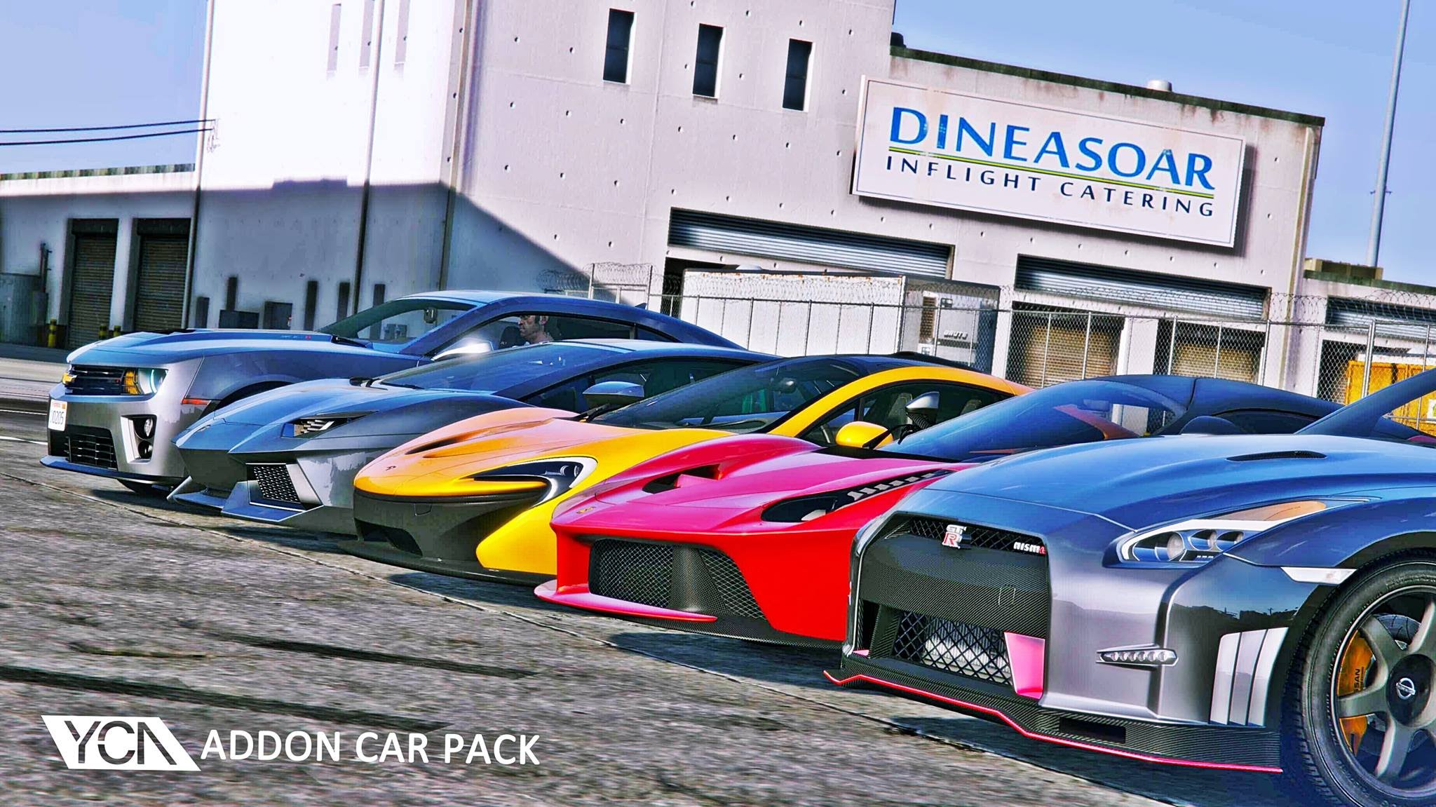 YCA Add-On Cars Pack v1.1 for GTA 5
