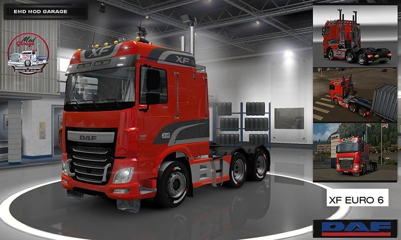 DAF XF Euro6 Space Cab  v1.0