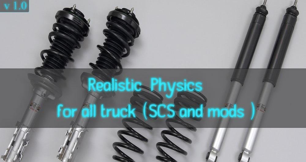 Realistic physics for all trucks and trailers v2.0