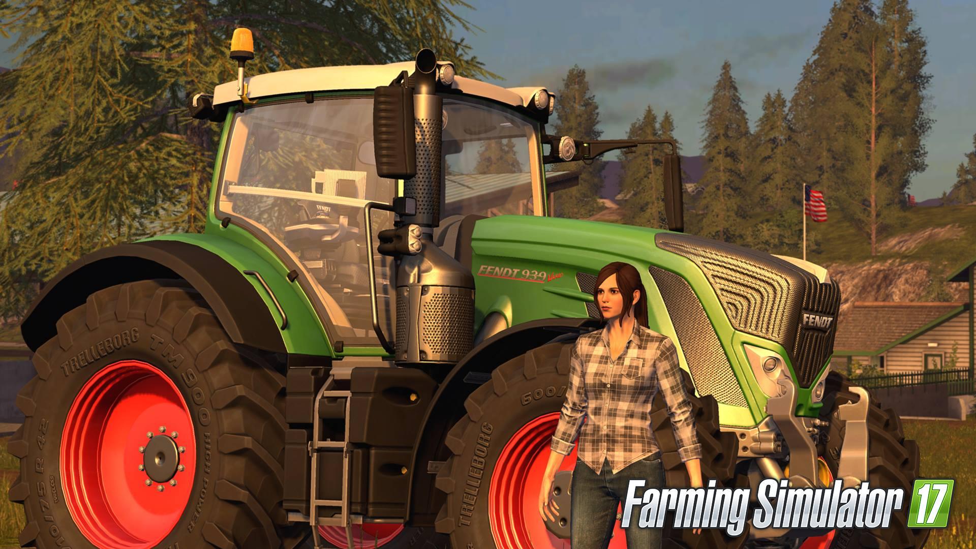 FS17 offers the option to play as a female farmer