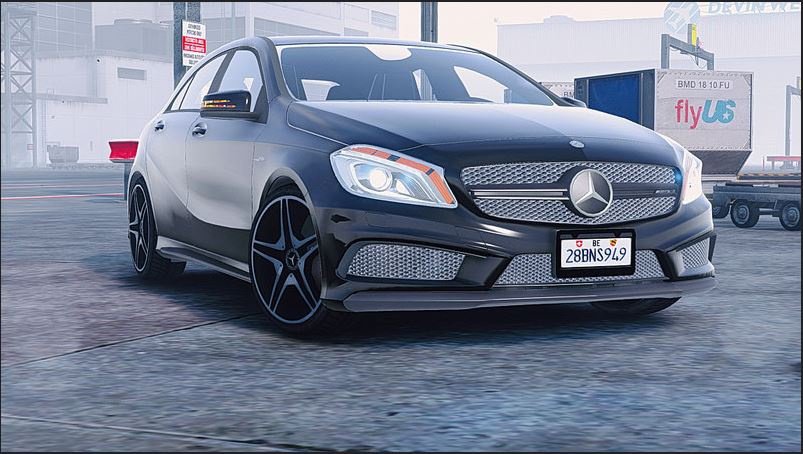 Mercedes-Benz A45 2012 v2.5 for GTA 5