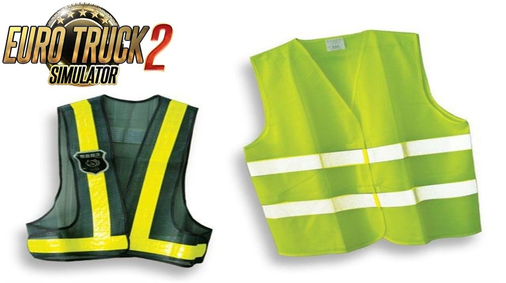 Reflective Vests for all drivers v 1.0 [ ETS2 ]