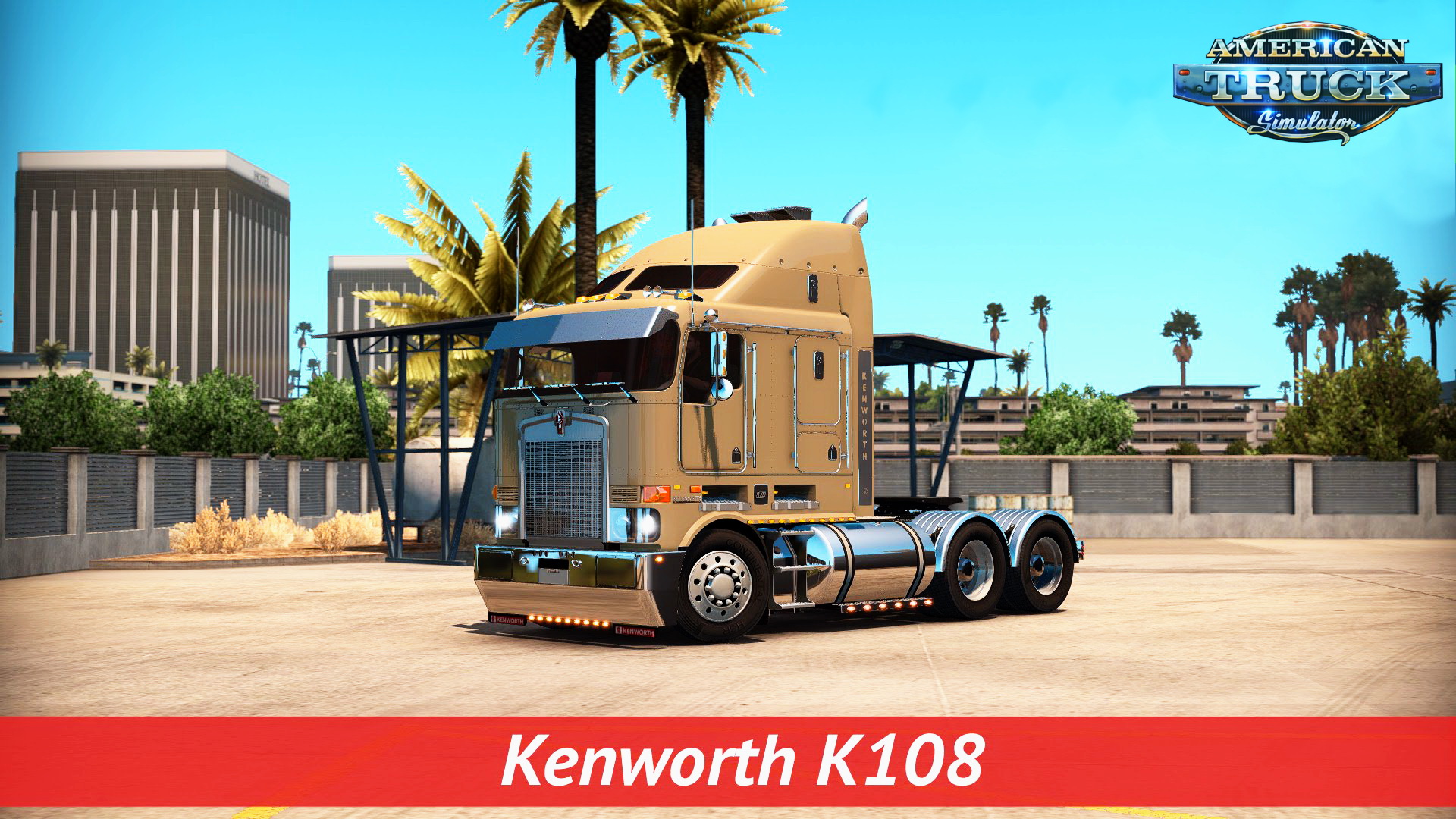 Kenworth K108 + Interior v1.0 (v1.3.x) for ATS