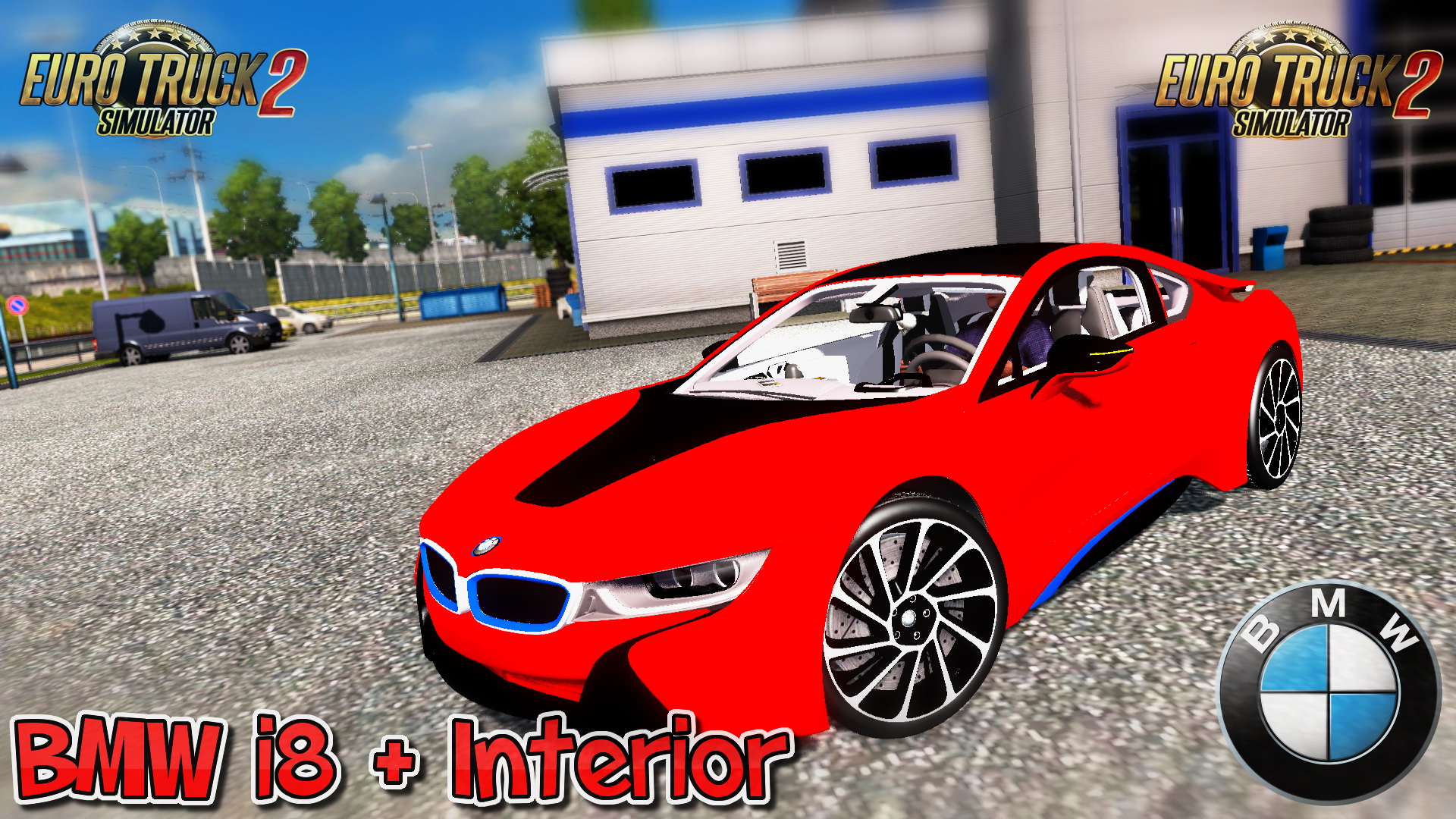 BMW i8 + Interior v2.0 (1.24.x) for ETS 2