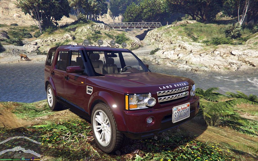 Land Rover Discovery 4 v1.0 for GTA 5