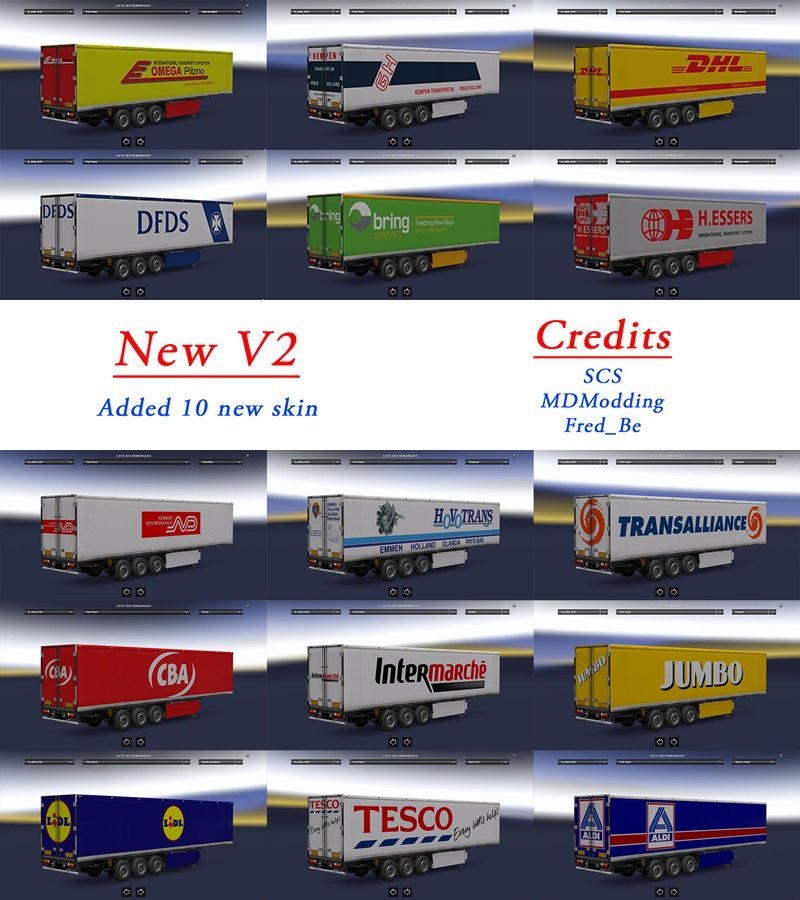 Custom Fridge Trailer Pack v2 [1.24.x]