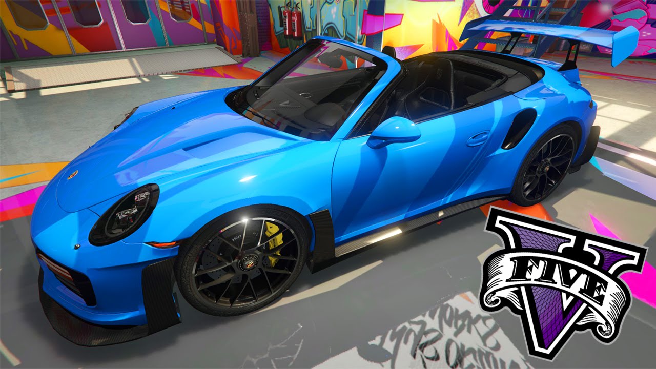 Porsche 911 Turbo S Cabriolet 2016 v1.1 for GTA 5