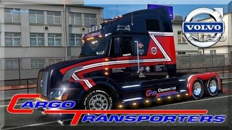 Volvo VNL 670 "Cargo Transporters" Skin