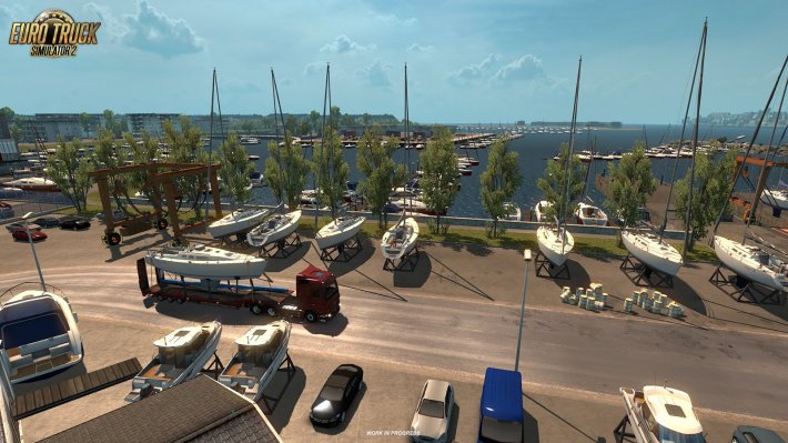 Images from La Rochelle - Vive La France DLC for ETS 2