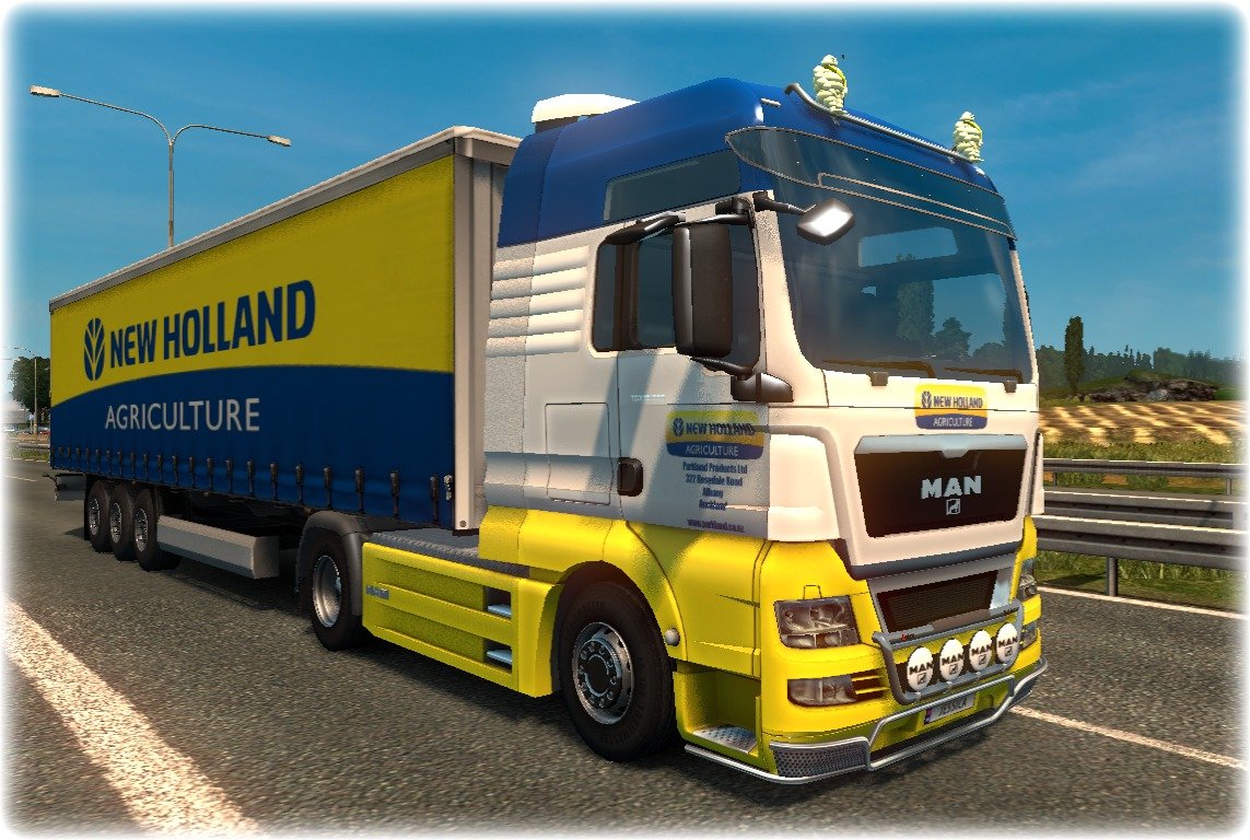 New Holland MAN TGX Skin Combo [1.24.x]