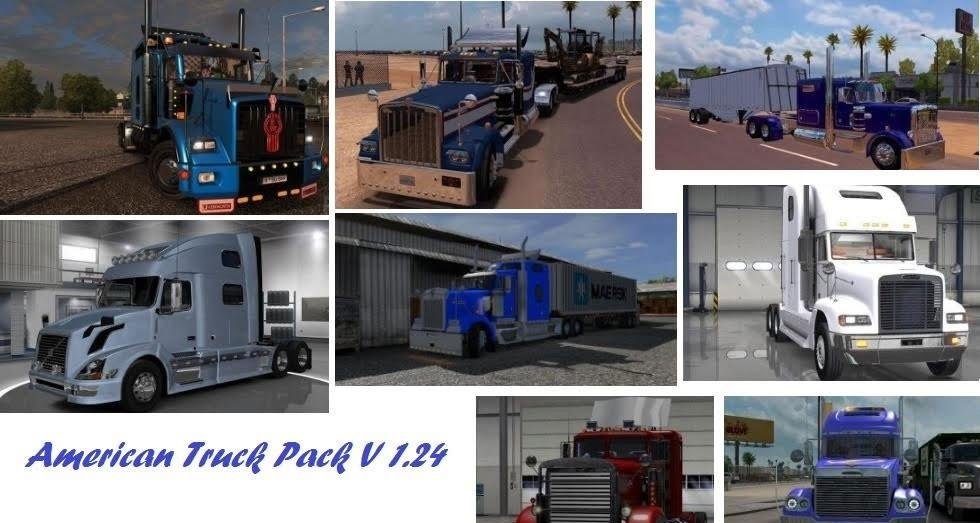 American Truck Pack for ETS2 [1.24.x]